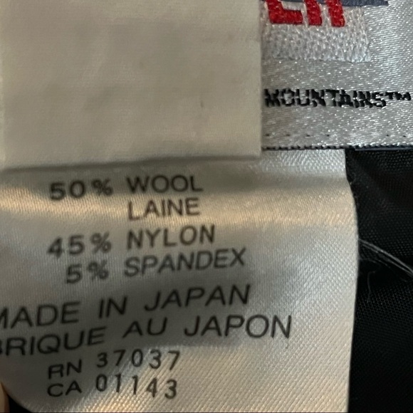 Vintage Obermeyer Womens Black Stirrup Ski Pants Size 12 R - Picture 9 of 9